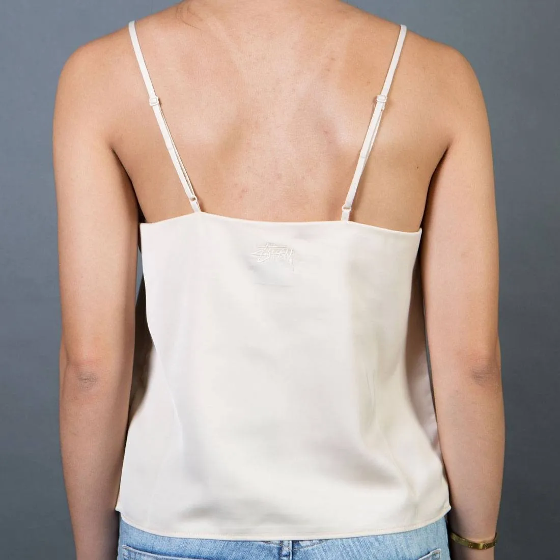 Stussy Women Rose Cami Tank (white / natural)