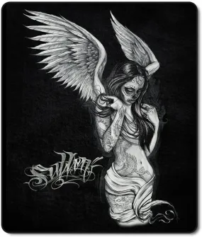 Sullen Angel Sherpa Throw - Buy Now!