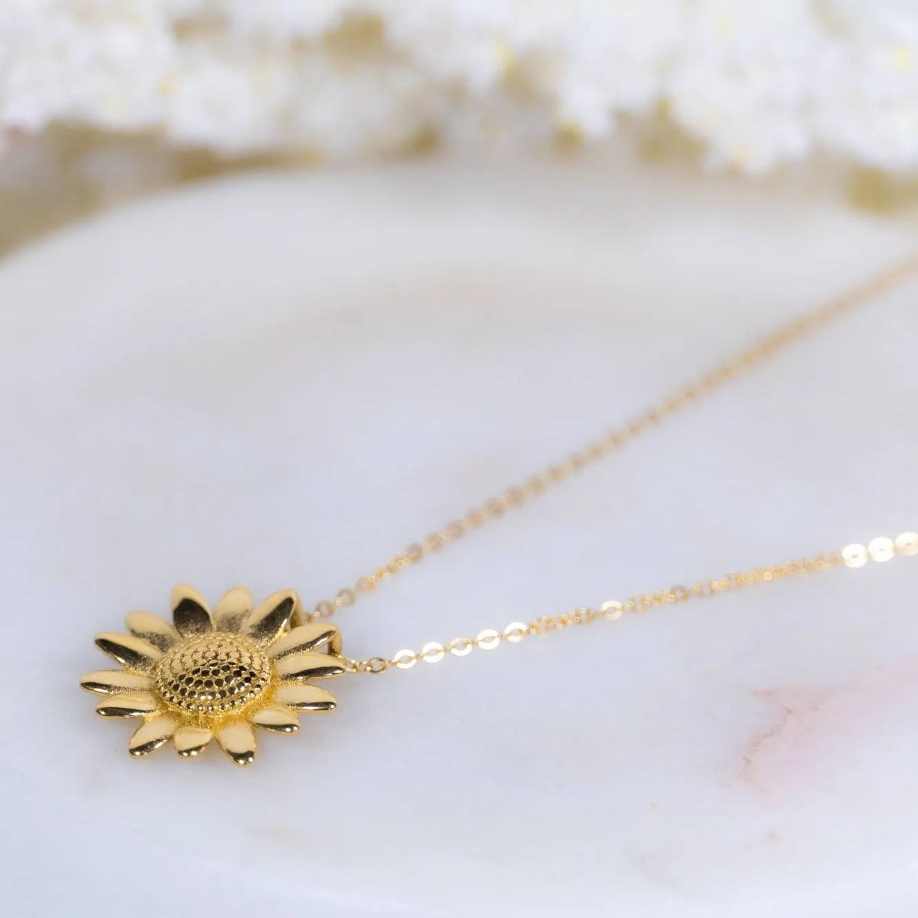 Sunflower Necklace