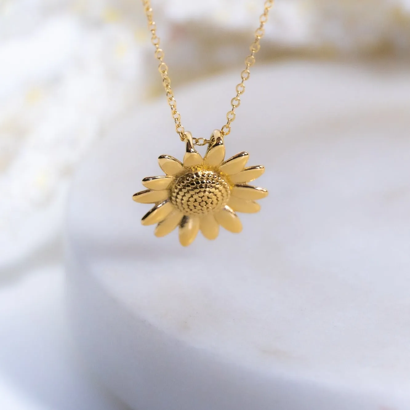 Sunflower Necklace