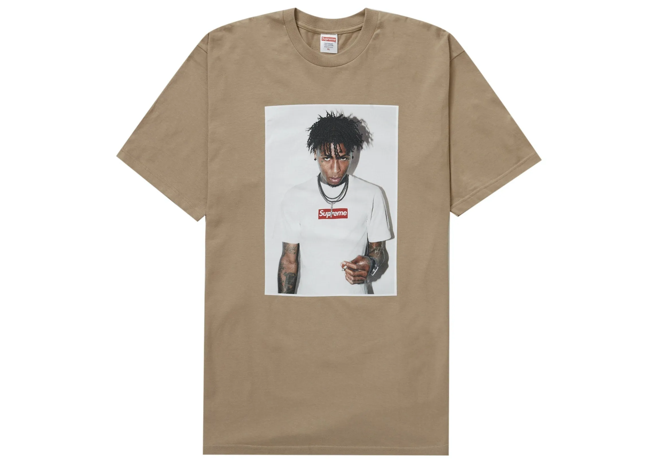 Supreme NBA Youngboy Tee Khaki