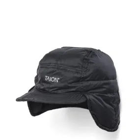 Taion Basic Dog Ear Down Cap Black