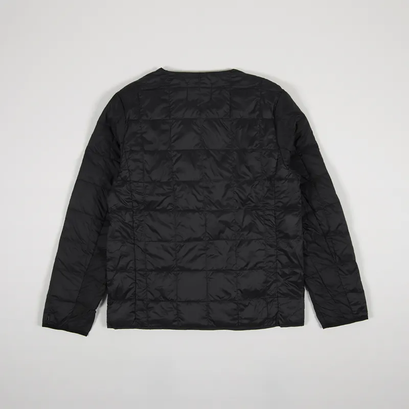 Taion Crew Neck Zip Down Jacket Black