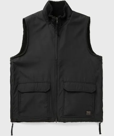 Taion Taion non down military reversible boa hi neck vest