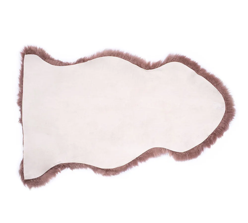 TARRAMARRA Australian Sheepskin Wool Single Color Long Rugs 105cm