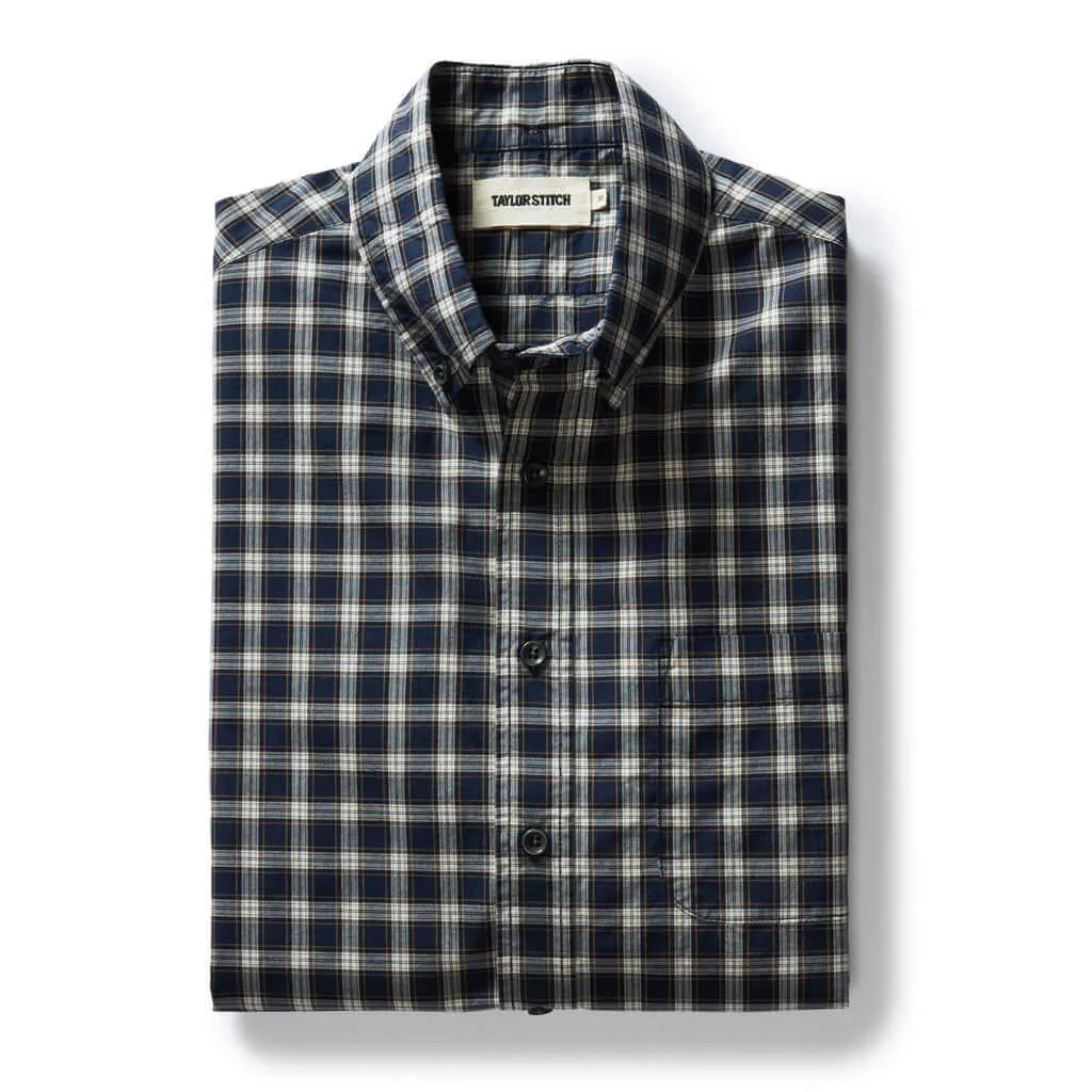 Taylor Stitch The Jack in Deep Blue Plaid