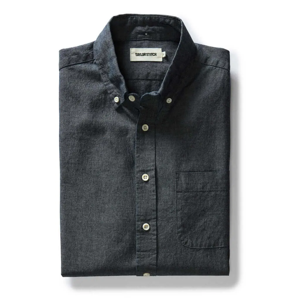 Taylor Stitch The Jack in Rinsed Indigo Chambray