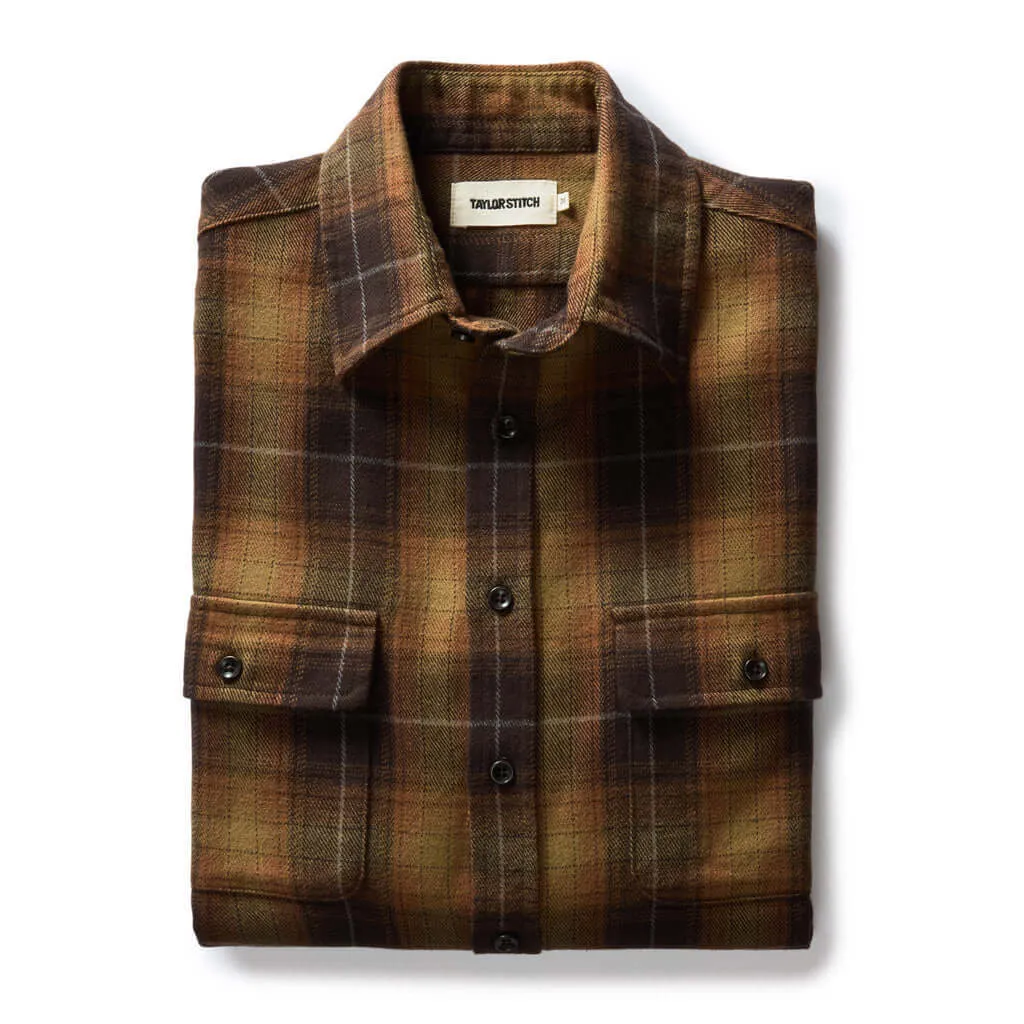 Taylor Stitch The Yosemite Shirt in Bonfire Plaid