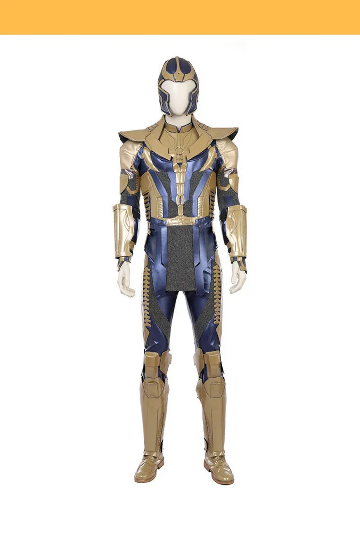 Thanos costume for Infinity War cosplay made of PU leather