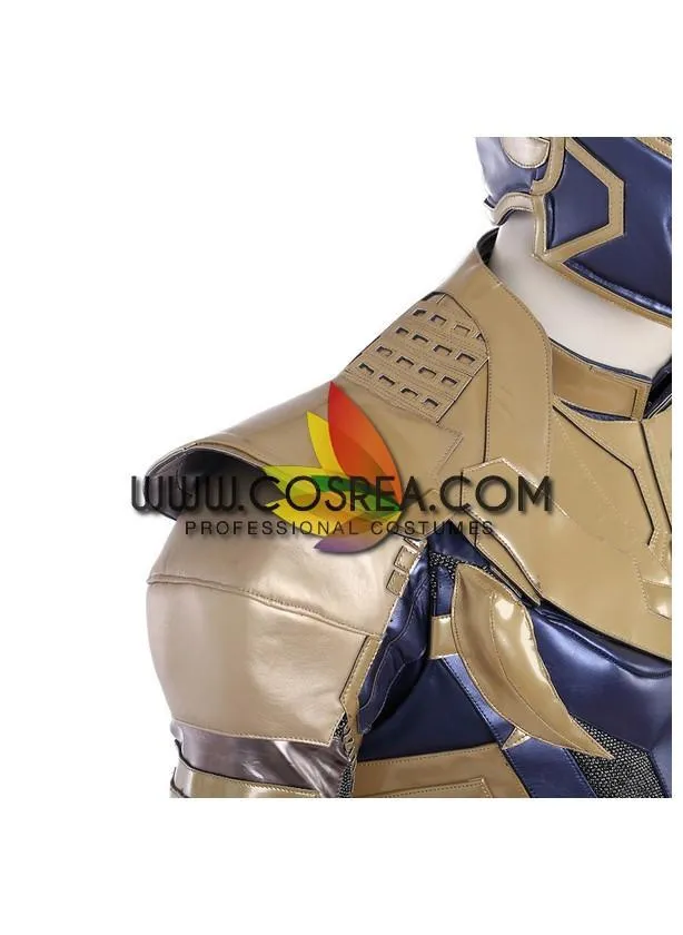 Thanos costume for Infinity War cosplay made of PU leather