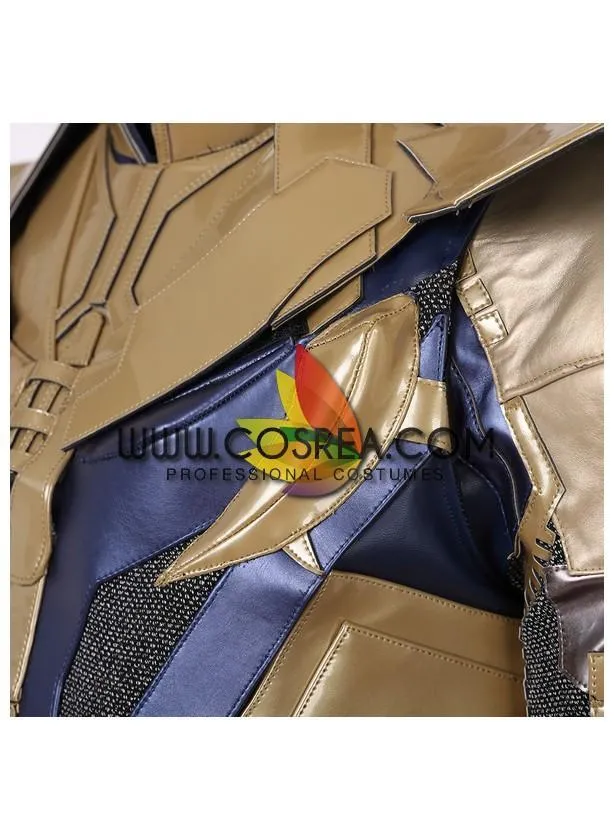 Thanos costume for Infinity War cosplay made of PU leather