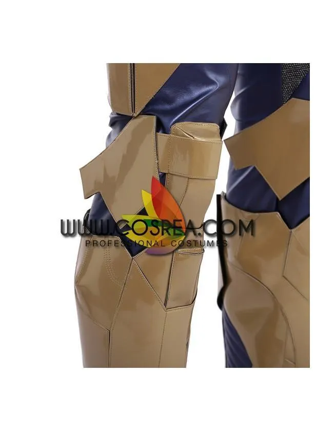 Thanos costume for Infinity War cosplay made of PU leather