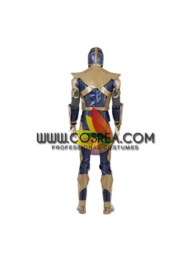 Thanos costume for Infinity War cosplay made of PU leather