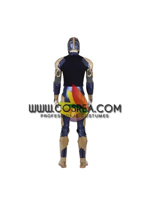 Thanos costume for Infinity War cosplay made of PU leather