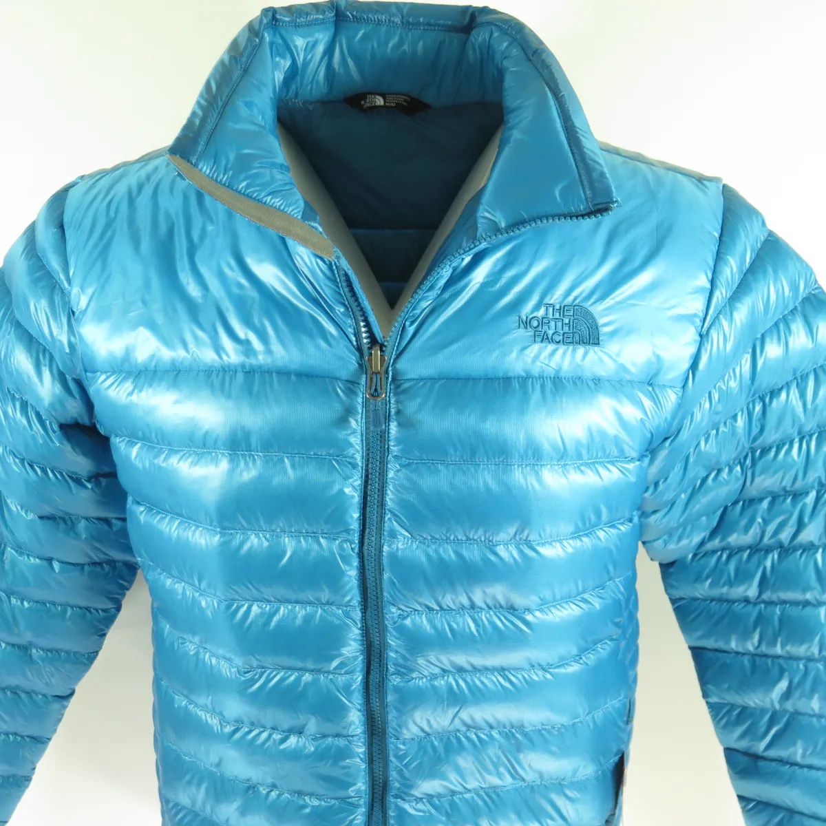 The North Face Flint 550 Jacket Mens Medium New Insulated Meridian Blue Puffy