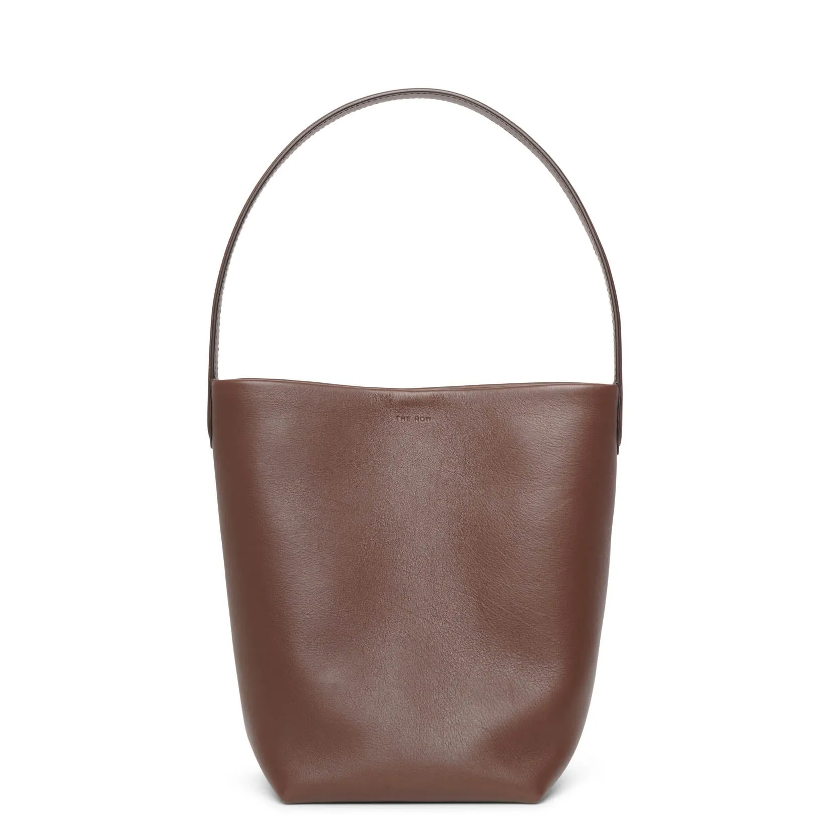 The Row Small N/ Park brown tote bag