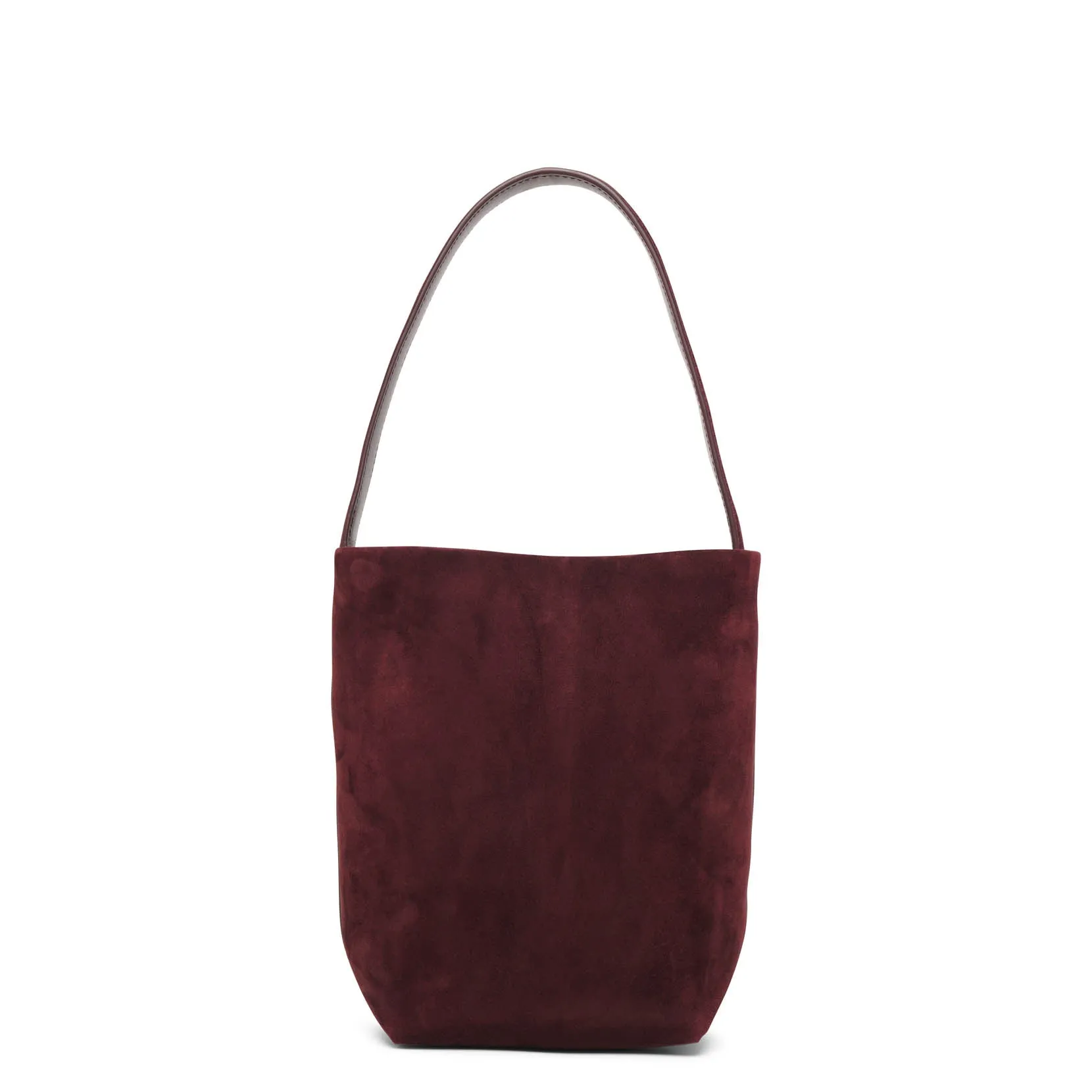 The Row Small N/S Park suede tote bag