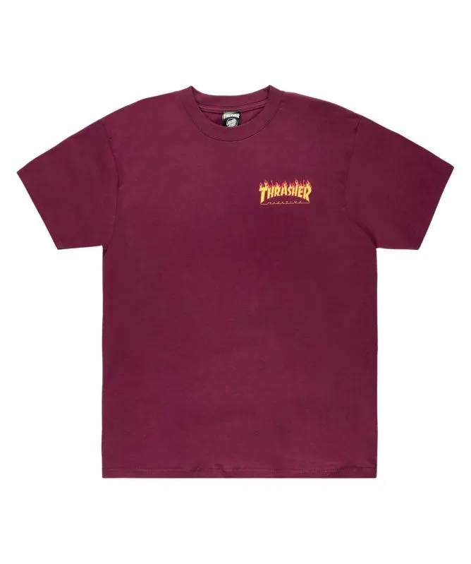 Thrasher Flame Dot T-Shirt - 44156004