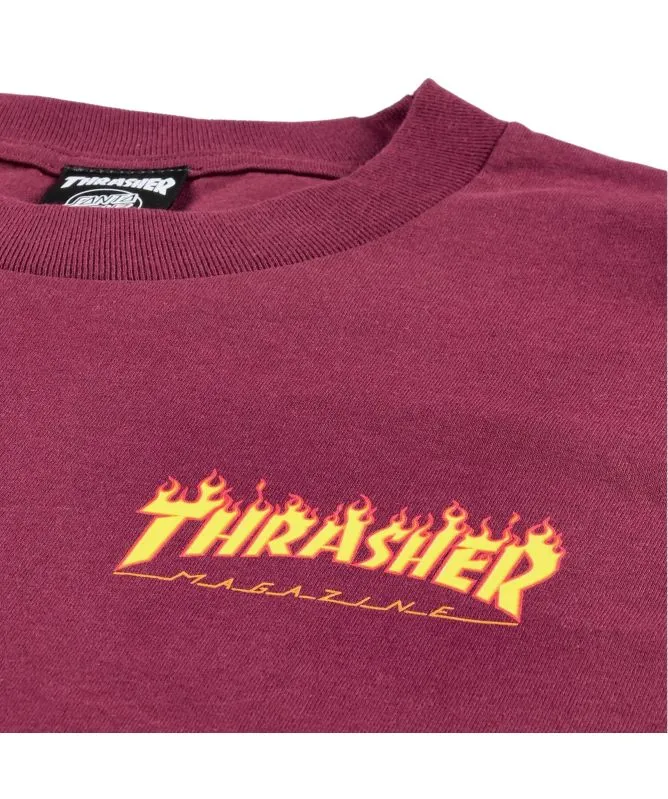 Thrasher Flame Dot T-Shirt - 44156004