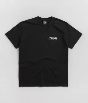 Thrasher Little Thrasher T-Shirt - Black