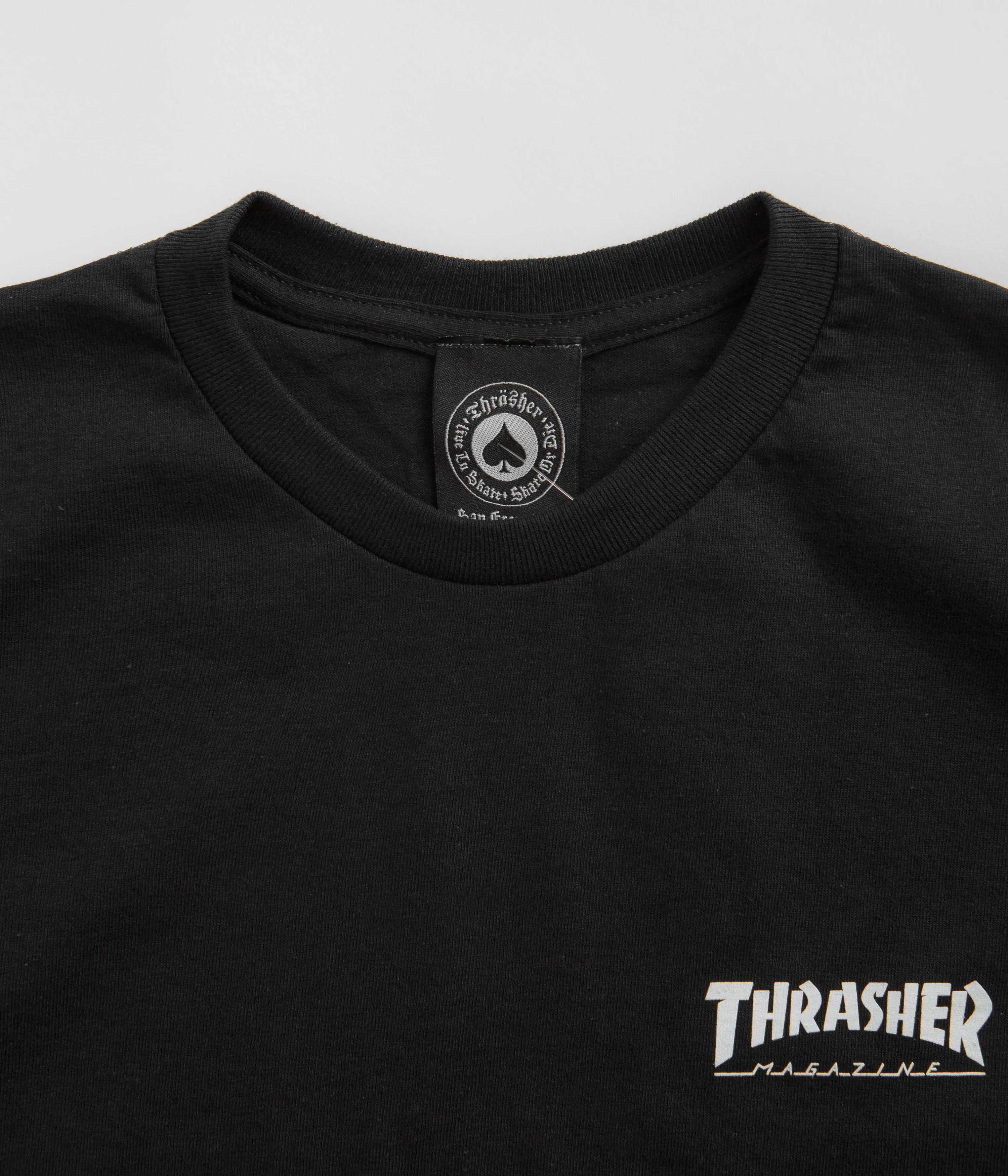 Thrasher Little Thrasher T-Shirt - Black