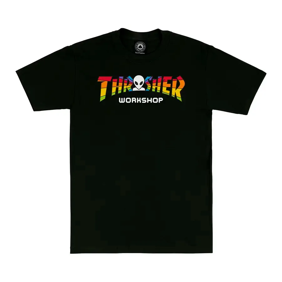 Thrasher Magazine X Alien Workshop Spectrum Tee - Black