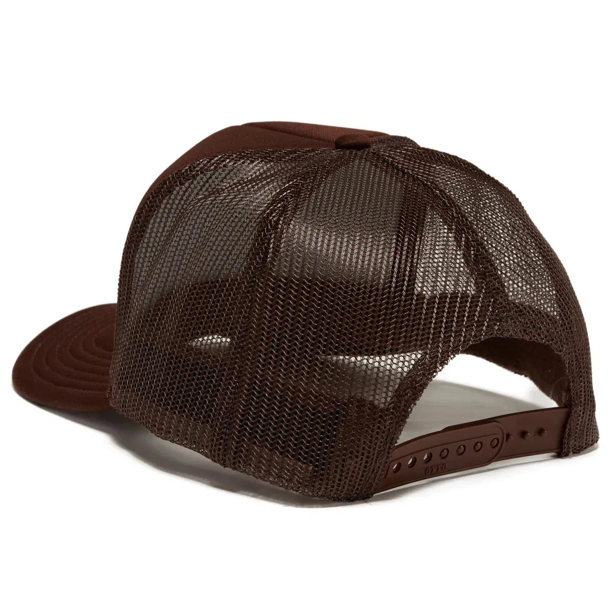 Thrasher X Anti Hero Pigeon Mag Trucker Hat Brown