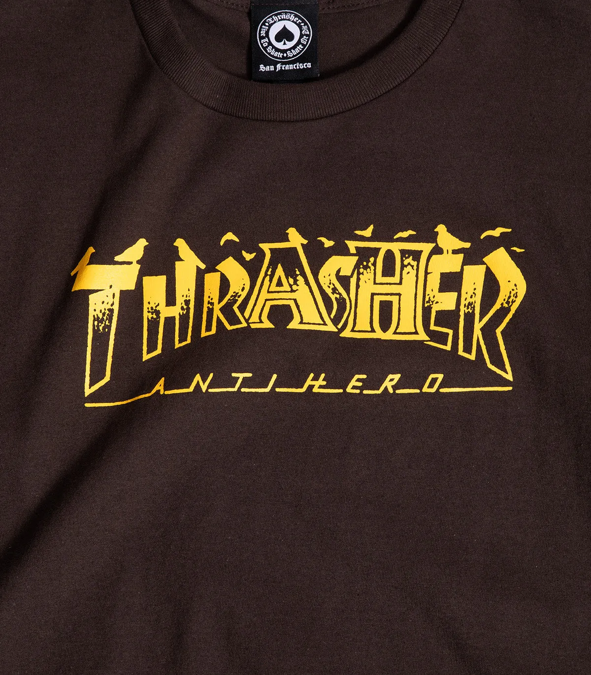 Thrasher X Antihero Pigeon Mag T-Shirt