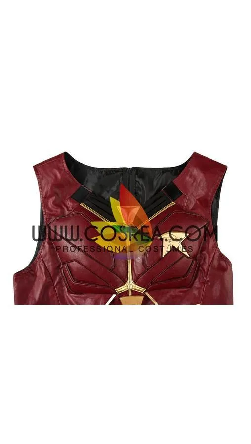 Titan Robin Costume PU Leather Cosplay Metallic