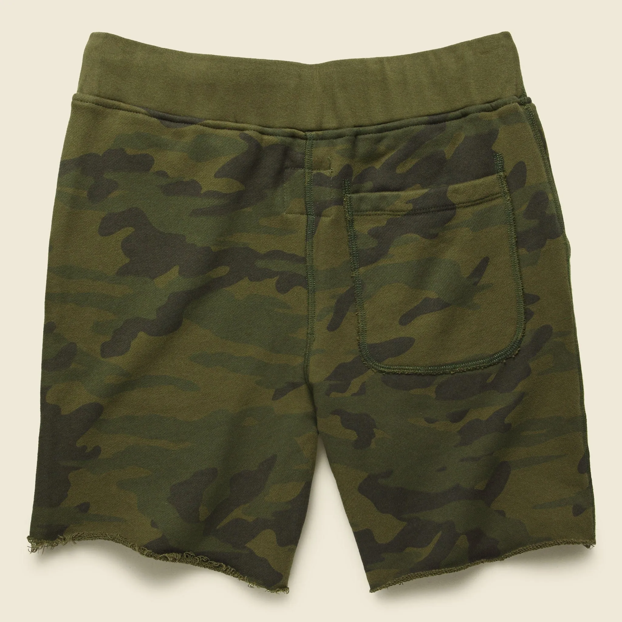 Todd Snyder + Champion - Fatigue Camo Sweatshort - Green