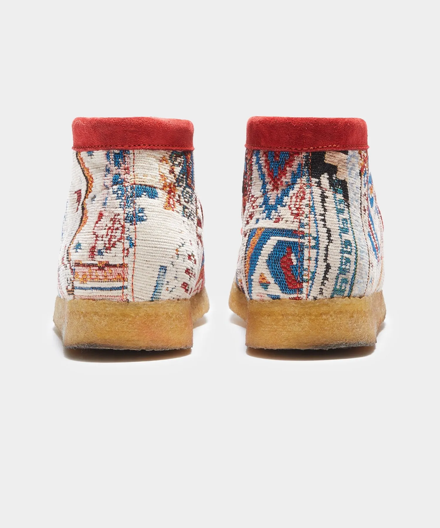 Todd Snyder x Clarks Originals Kaleidoscopic Red Wallabee Boot