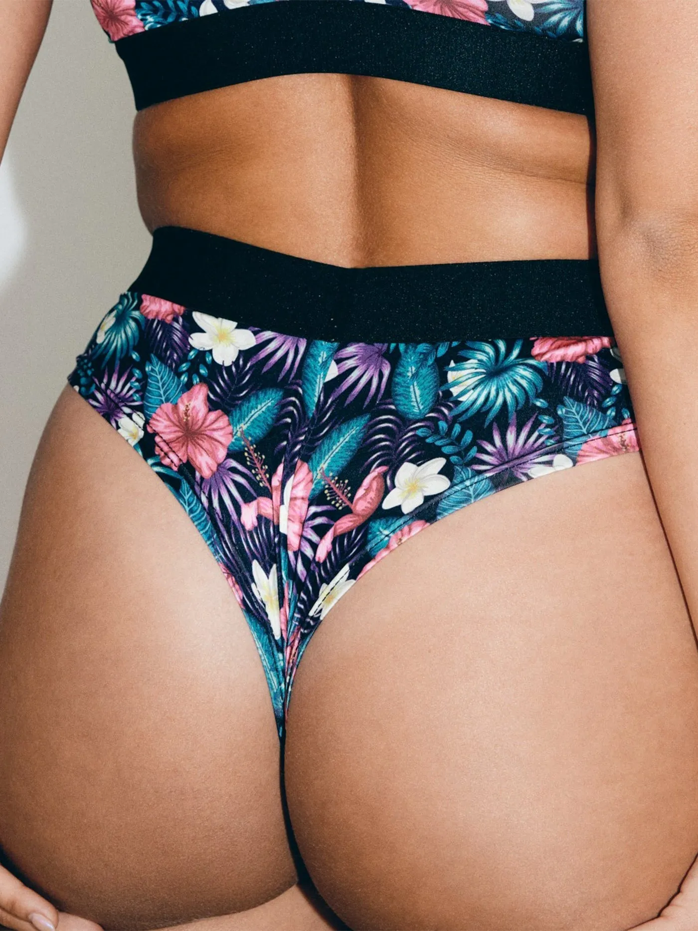 Tropical Floral Underpants