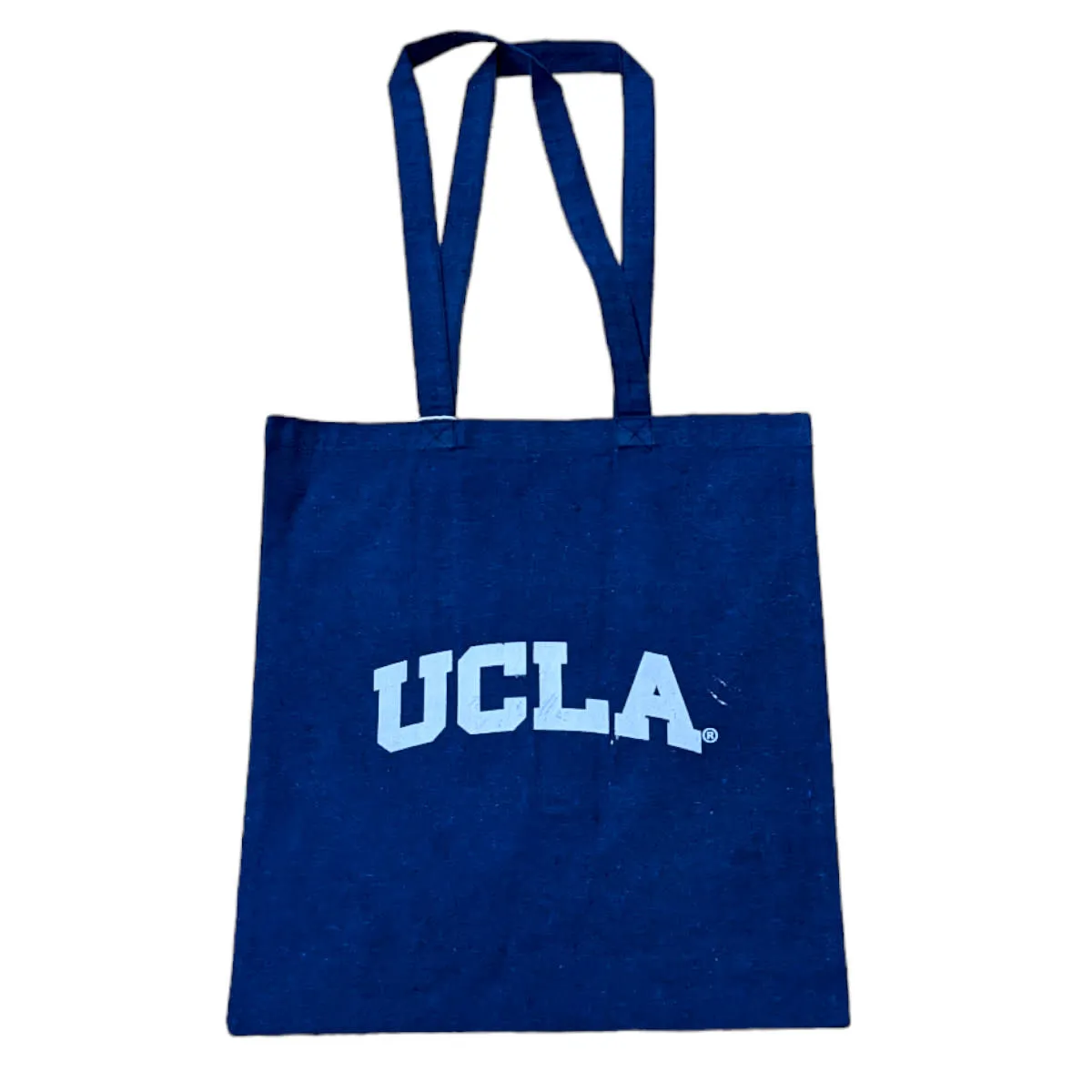 UCLA Arch Recycled Cotton Tote Bag Indigo