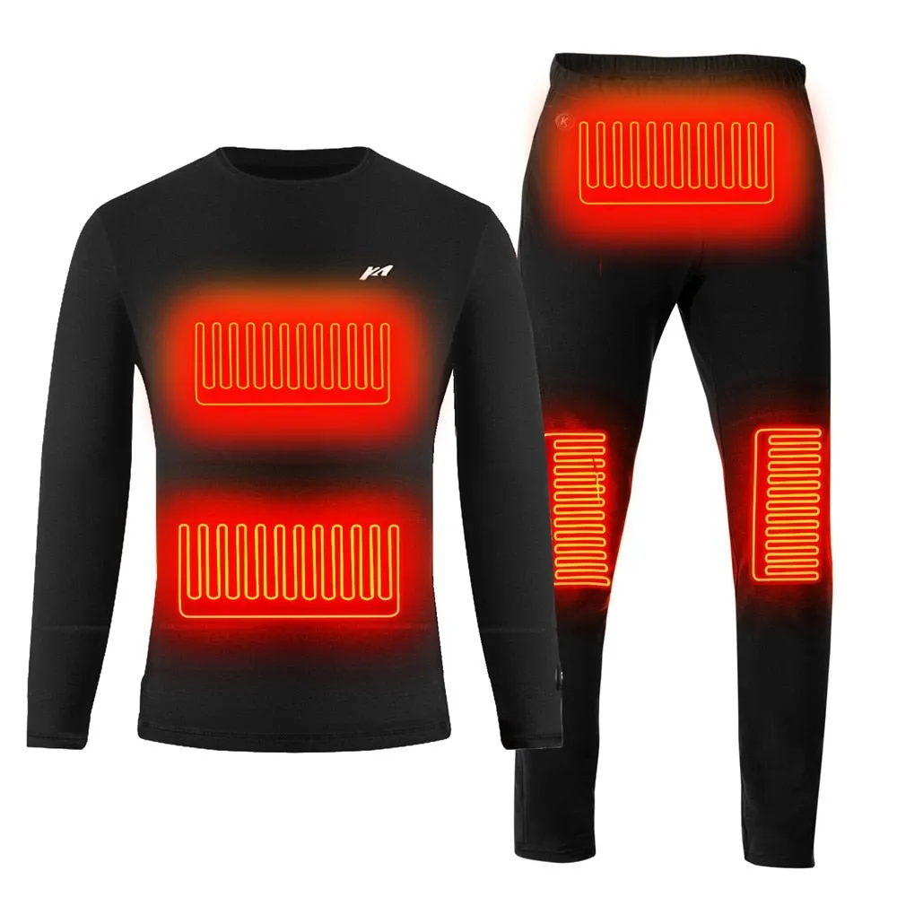 USB Heated Thermal Underwear Set - KEMIMOTO