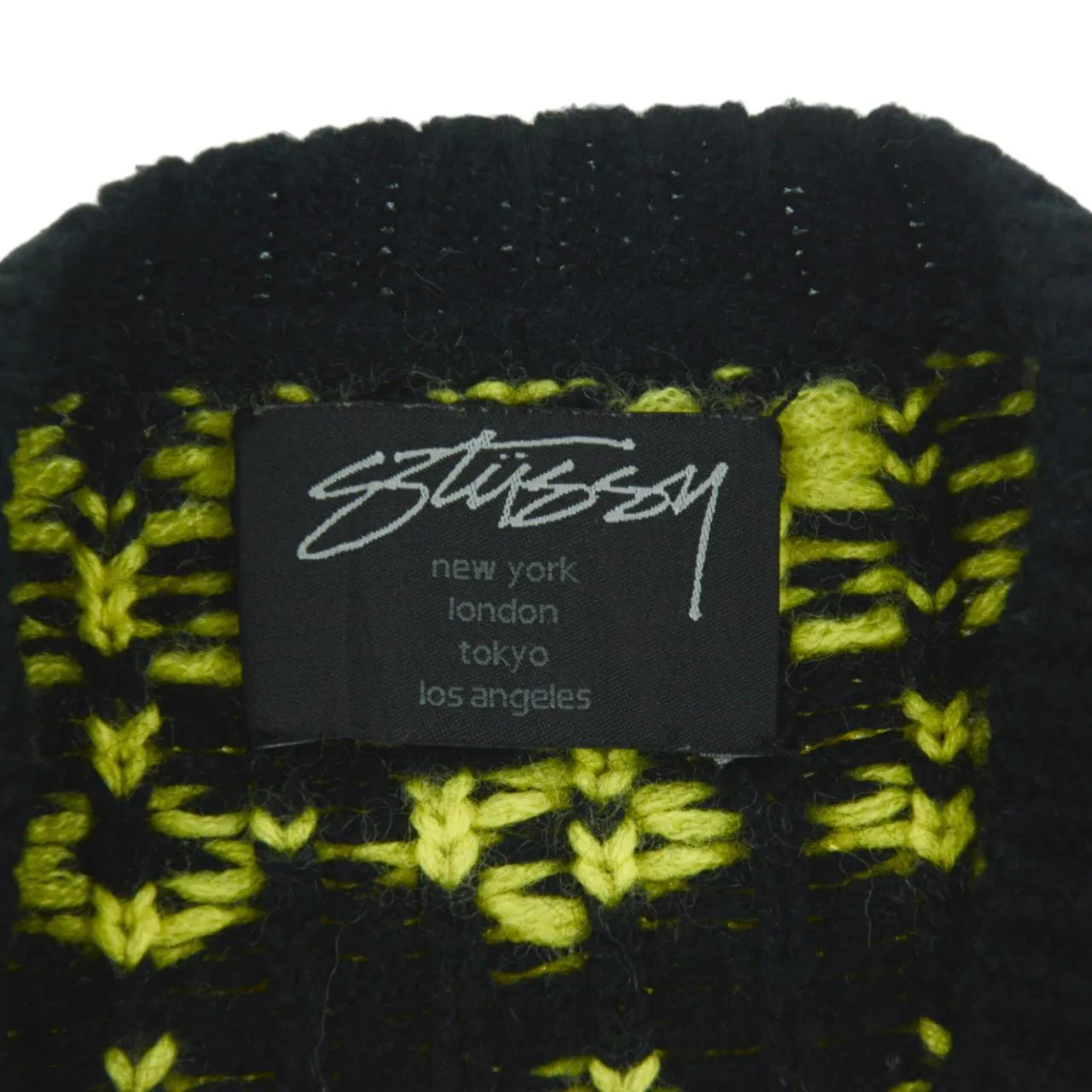 Vintage Stussy Knitted Jumper Woman’s Size M