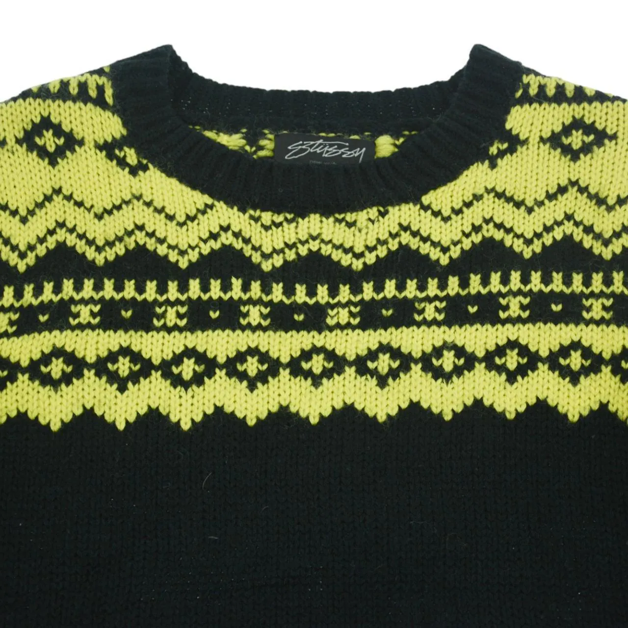 Vintage Stussy Knitted Jumper Woman’s Size M