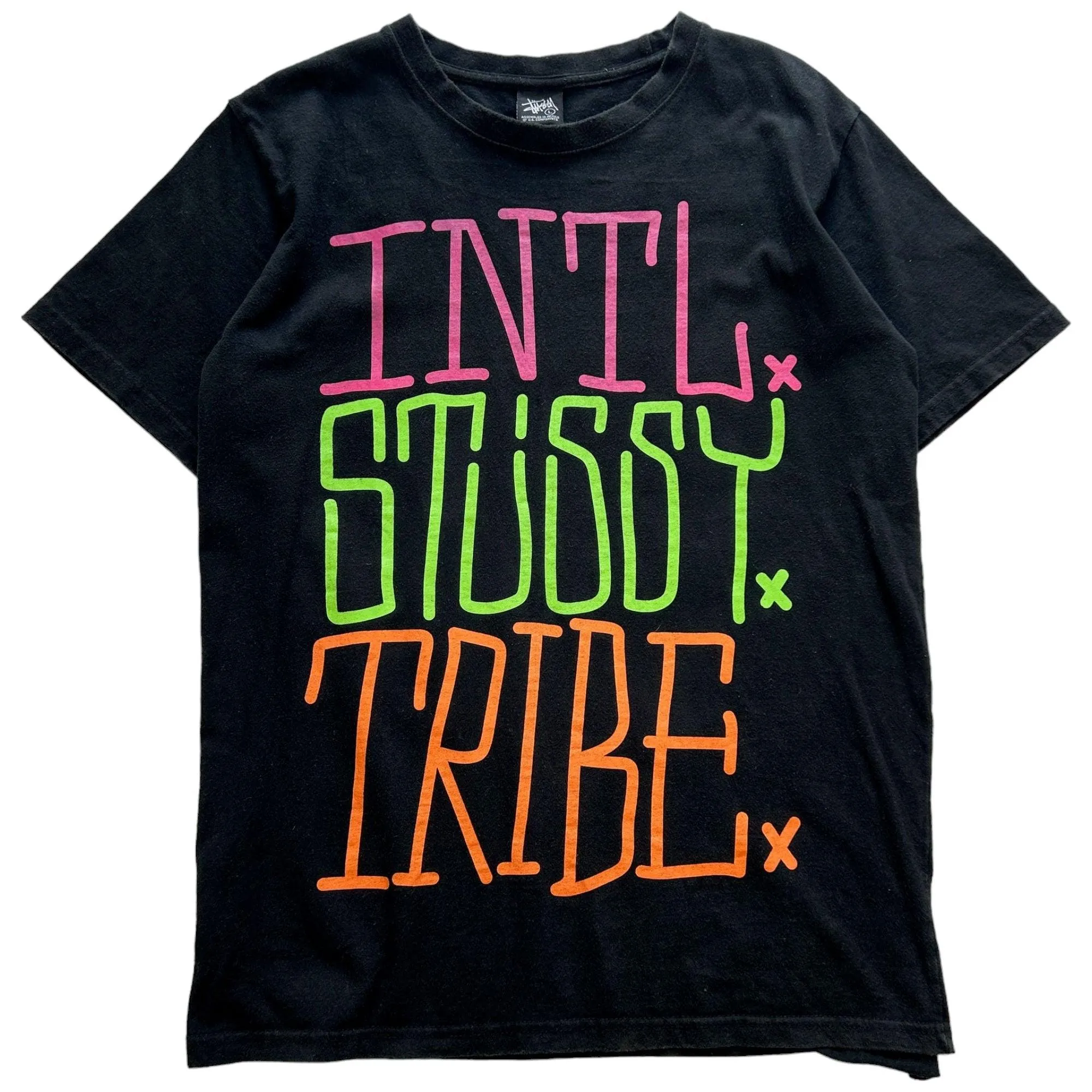 Vintage Stussy Tribe T Shirt Size M