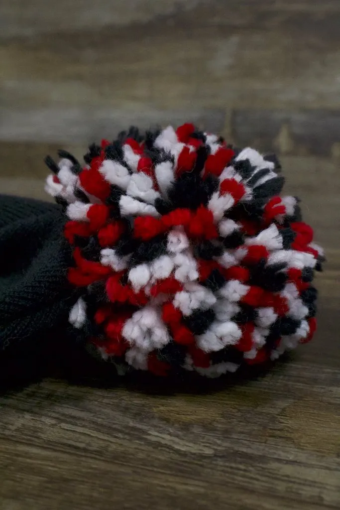 Washington Nationals Winter Pom Beanie | Thick Knit Raised Cuff