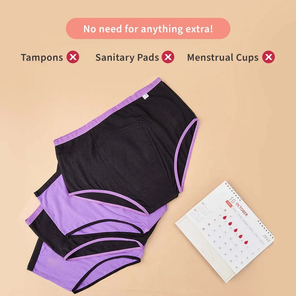 Waterproof Travel Bag + Period Underwear + Flow Lock Cloth Pads