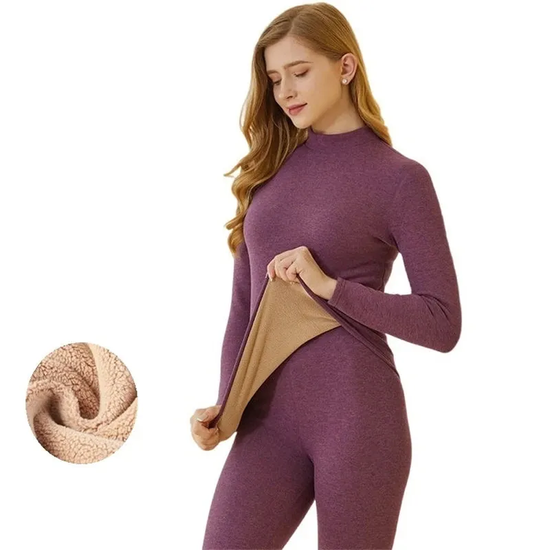 Winter Thermal Underwear for Women Thick Intimate 2-piece