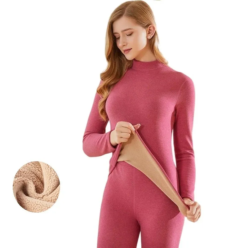 Winter Thermal Underwear for Women Thick Intimate 2-piece