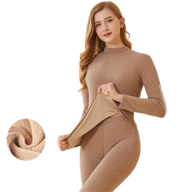 Winter Thermal Underwear for Women Thick Intimate 2-piece