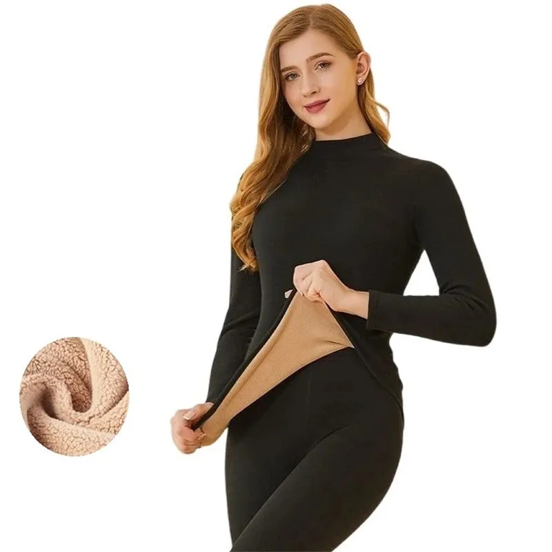 Winter Thermal Underwear for Women Thick Intimate 2-piece