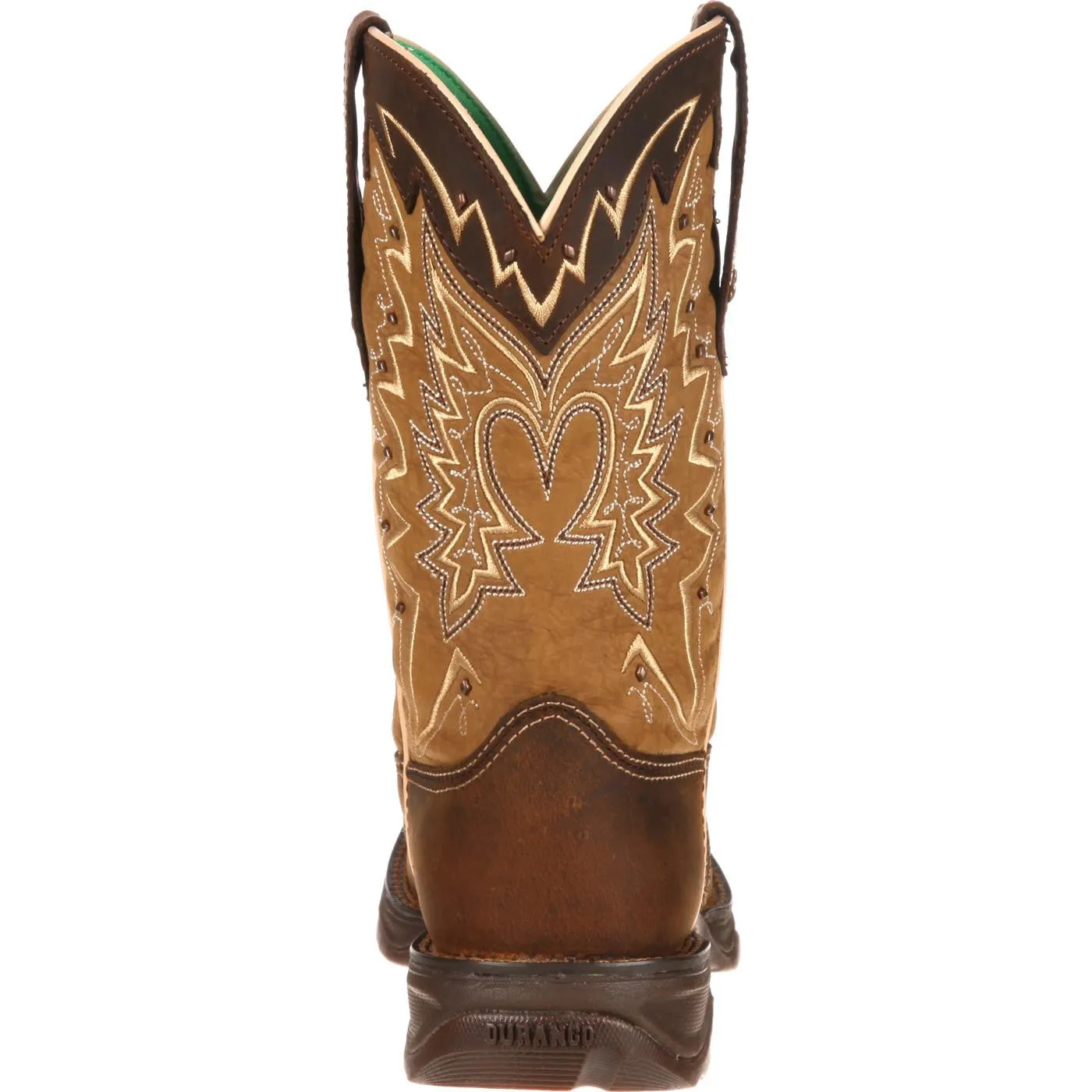 Women's Durango Lady Rebel Let Love Fly (Tan \ Brown)