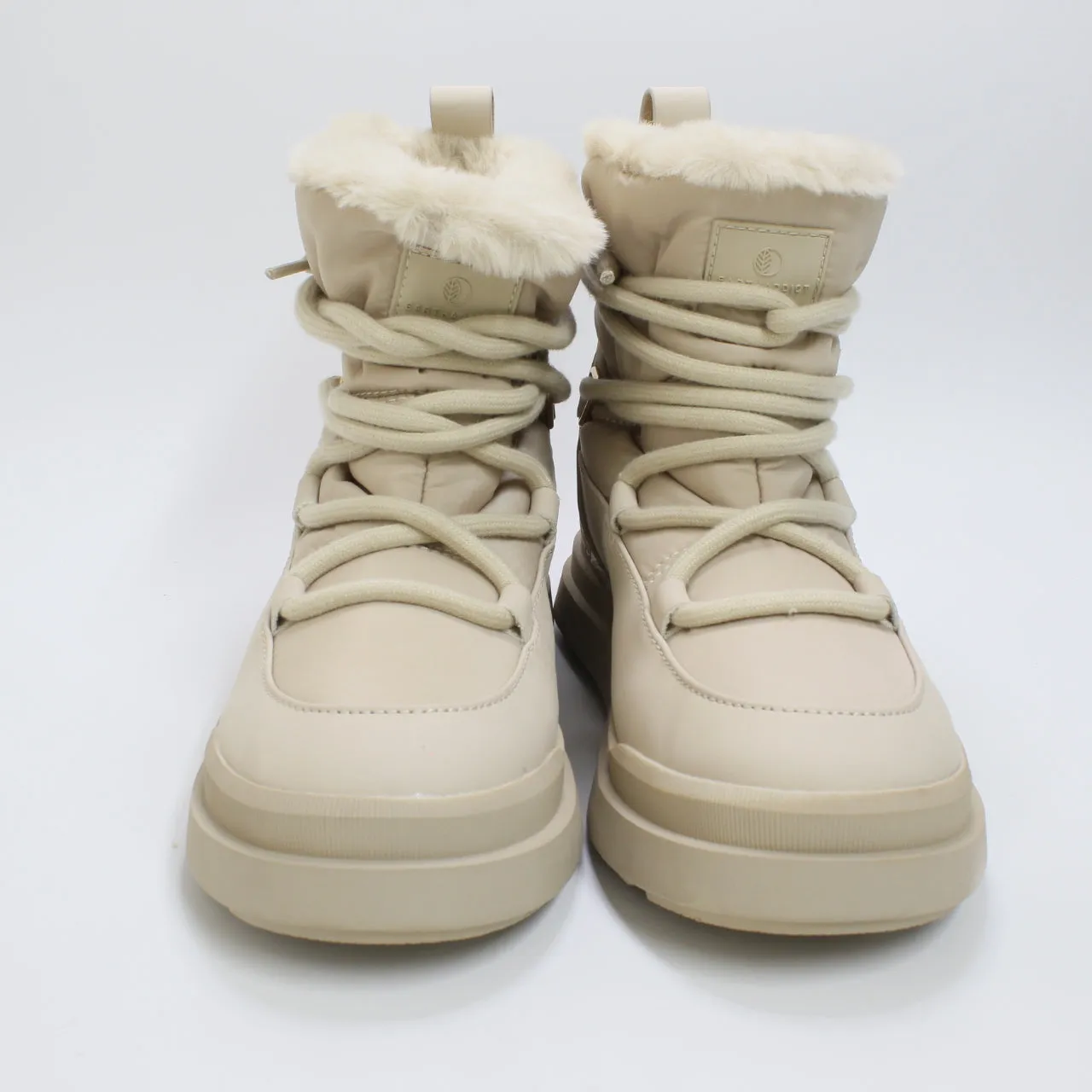 Womens Earth Addict Eira Snow Boots Beige