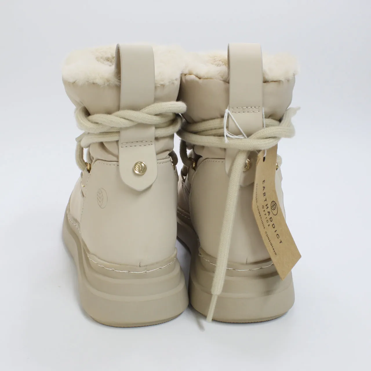 Womens Earth Addict Eira Snow Boots Beige