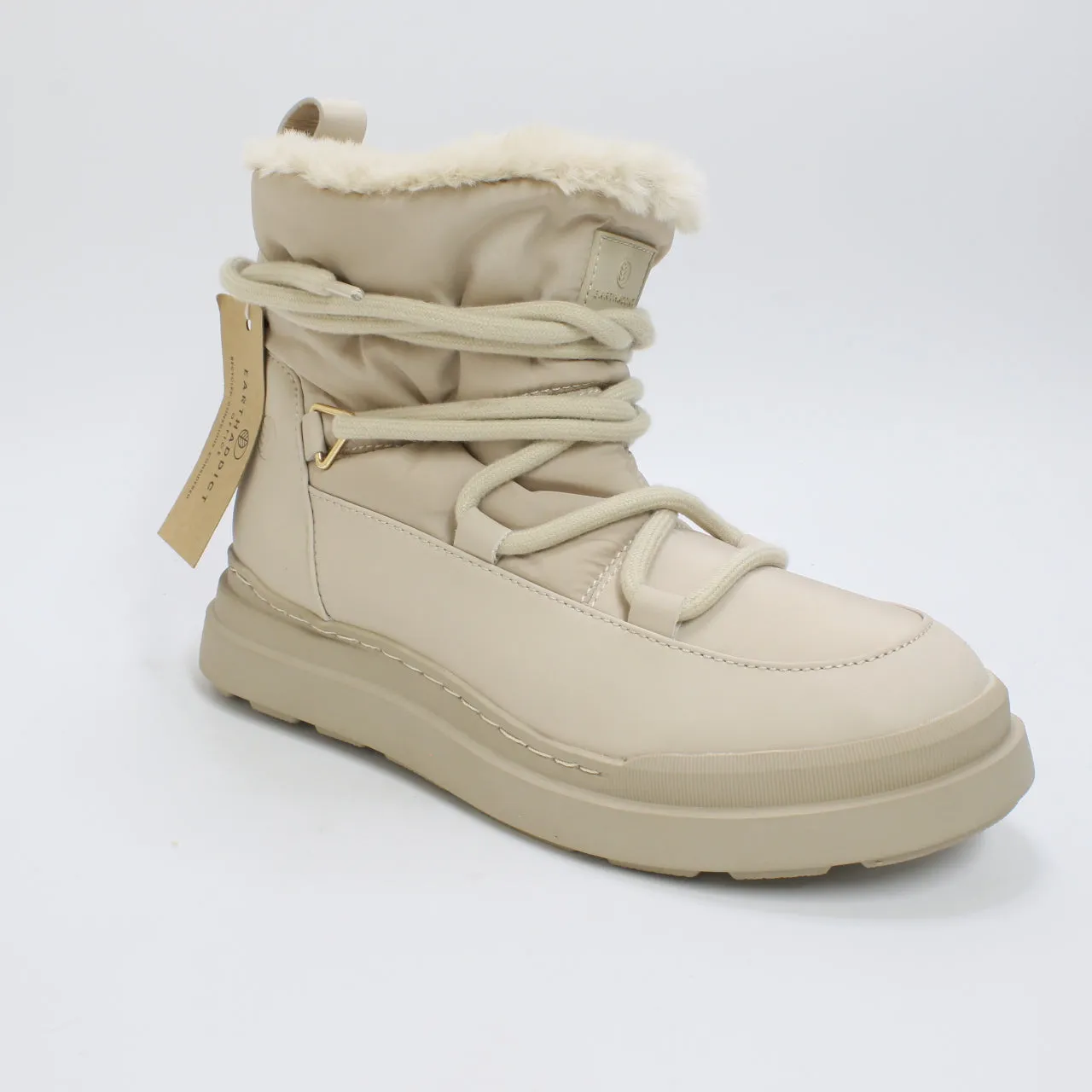 Womens Earth Addict Eira Snow Boots Beige