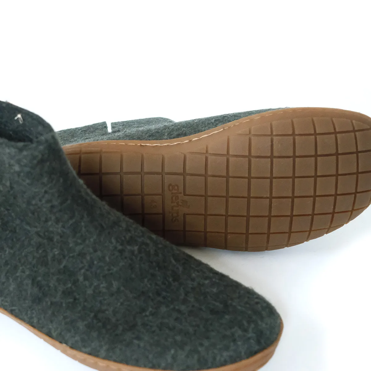 Wool Boot Natural Rubber Sole