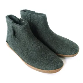 Wool Boot Natural Rubber Sole