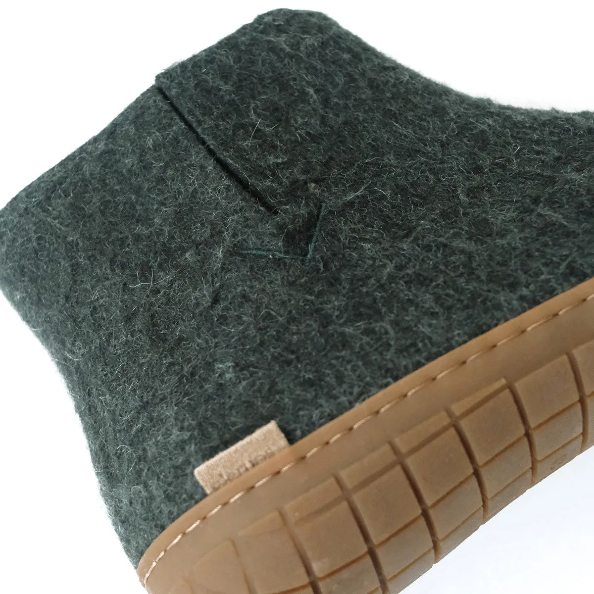 Wool Boot Natural Rubber Sole